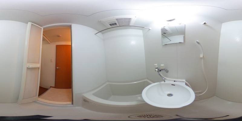 パノラマ画像バスルーム