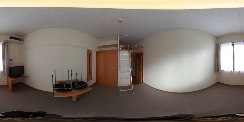 パノラマ画像洋室