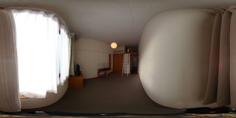 パノラマ画像洋室