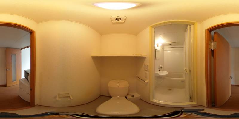 パノラマ画像トイレ