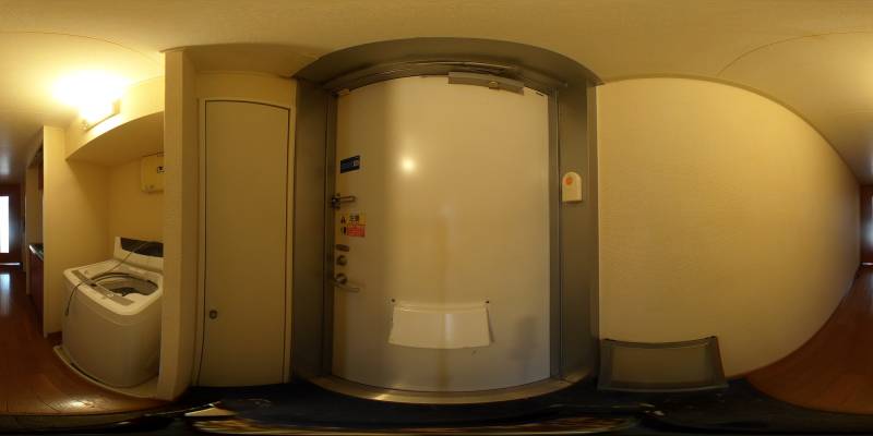 パノラマ画像玄関