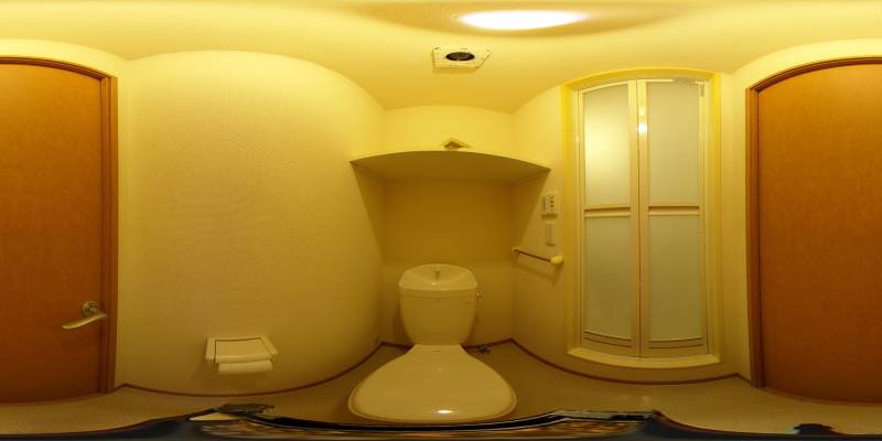 パノラマ画像トイレ