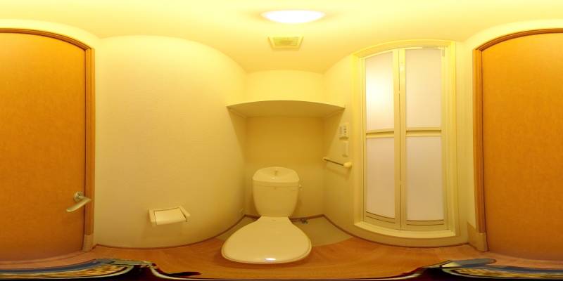 パノラマ画像トイレ