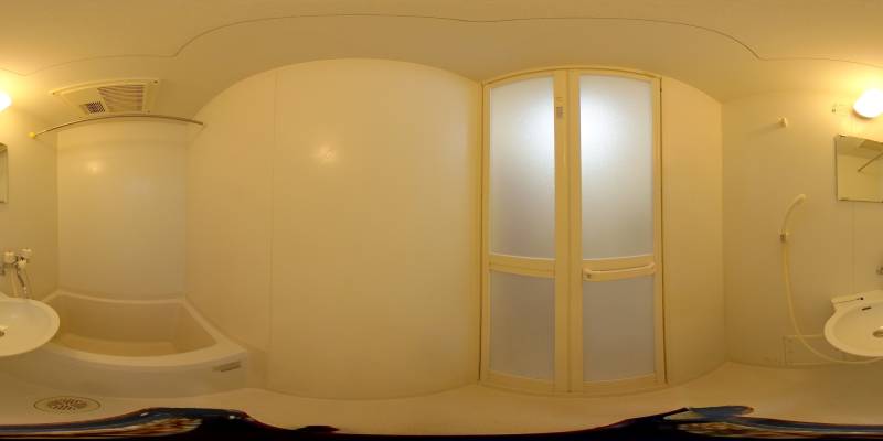 パノラマ画像バスルーム