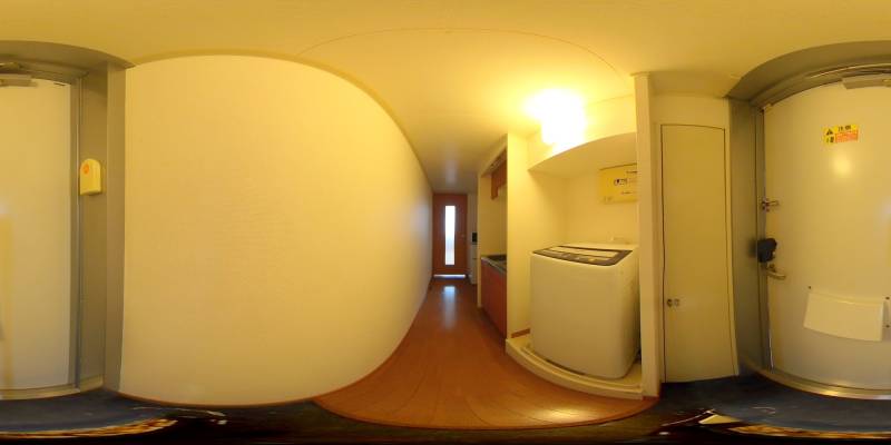 パノラマ画像玄関