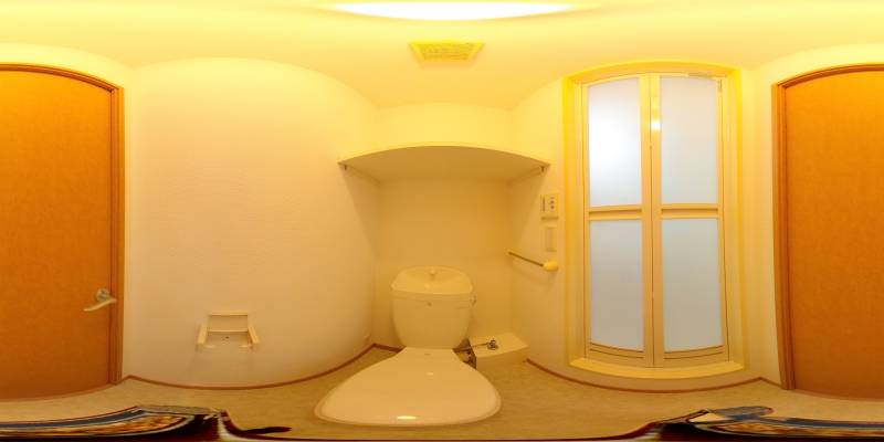 パノラマ画像トイレ