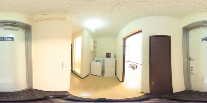 パノラマ画像玄関