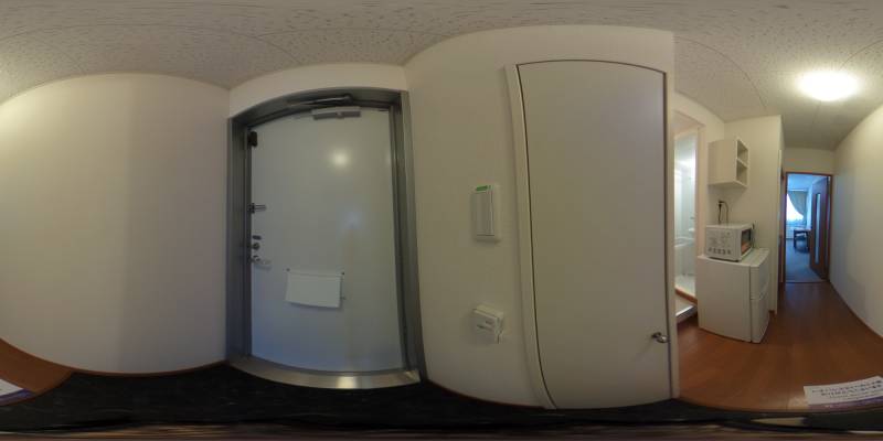 パノラマ画像玄関