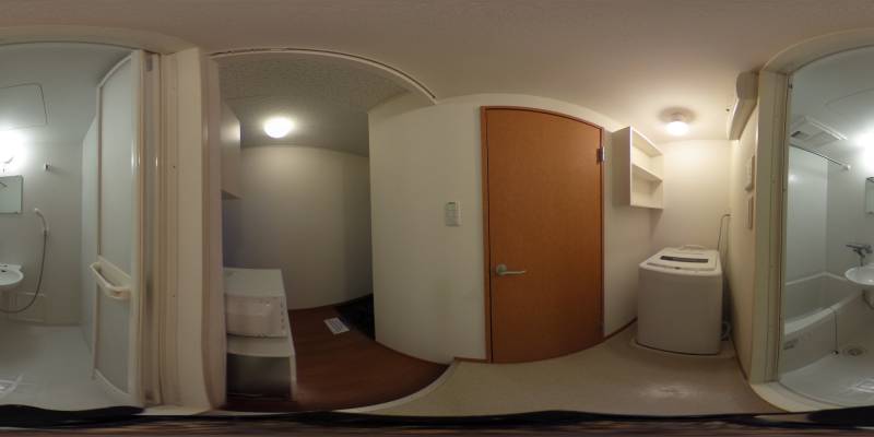 パノラマ画像バスルーム