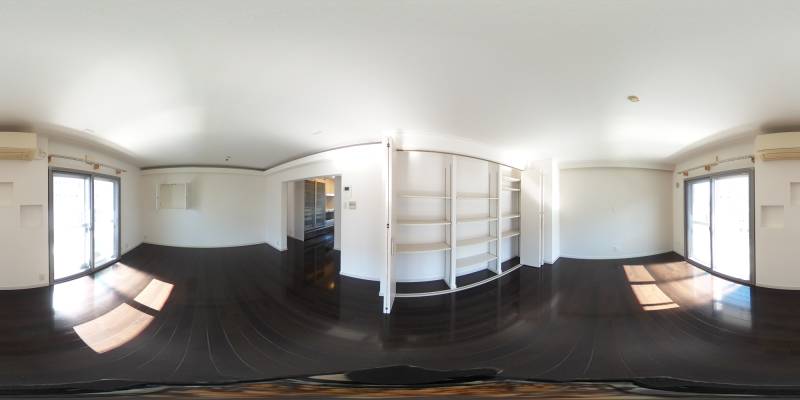 パノラマ画像リビング