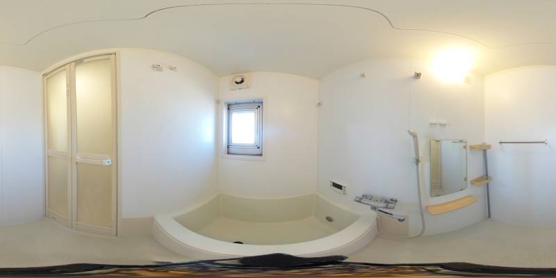 パノラマ画像バスルーム