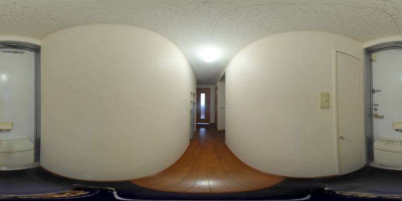 パノラマ画像玄関