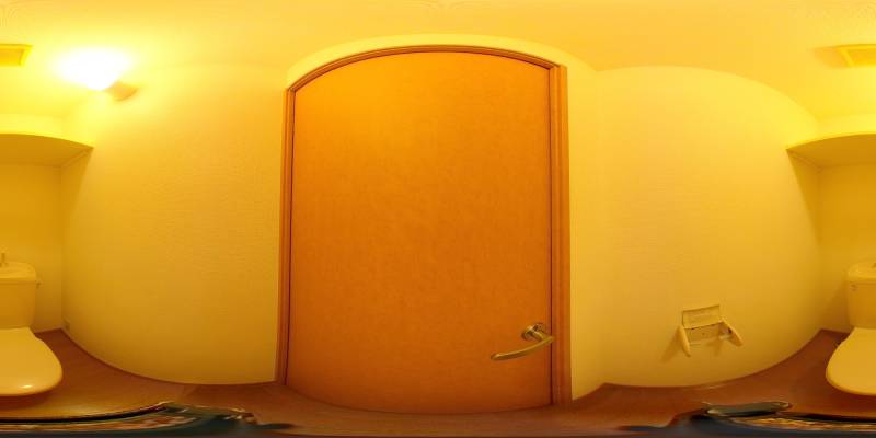 パノラマ画像トイレ