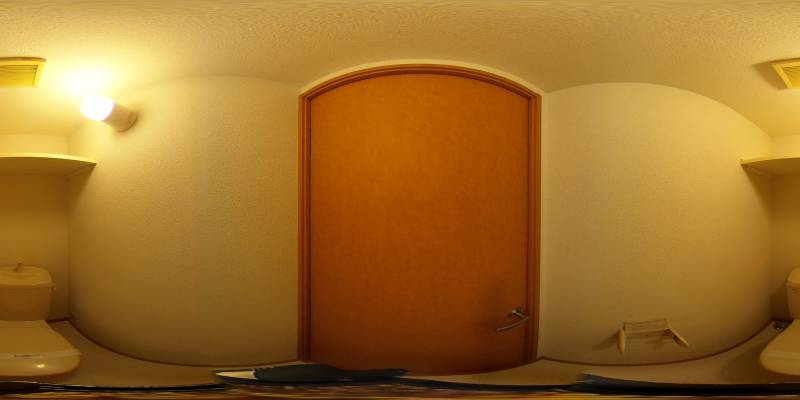 パノラマ画像トイレ