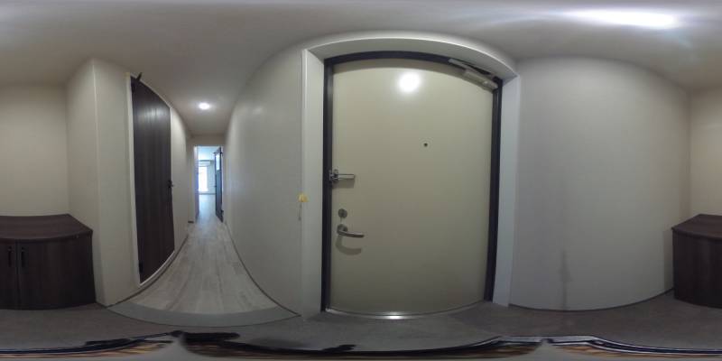 パノラマ画像玄関