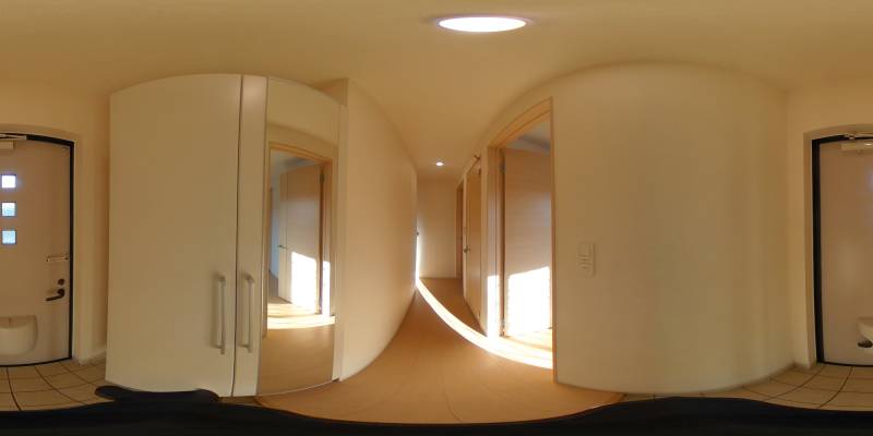 パノラマ画像玄関