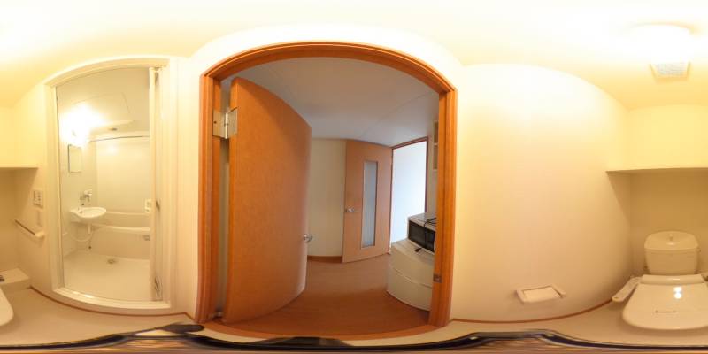 パノラマ画像トイレ