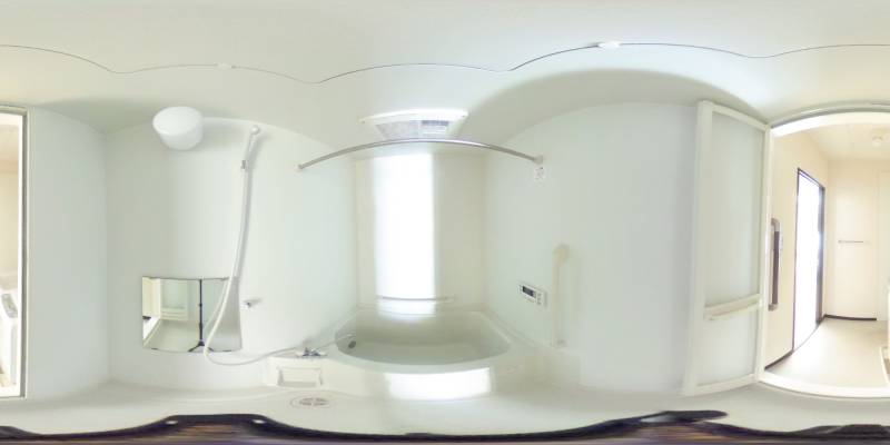 パノラマ画像バスルーム