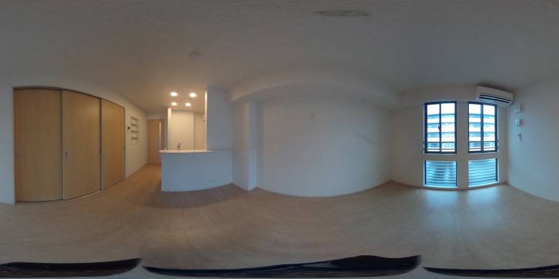 パノラマ画像洋室