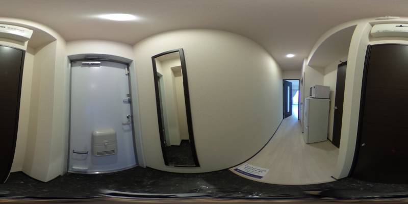 パノラマ画像玄関