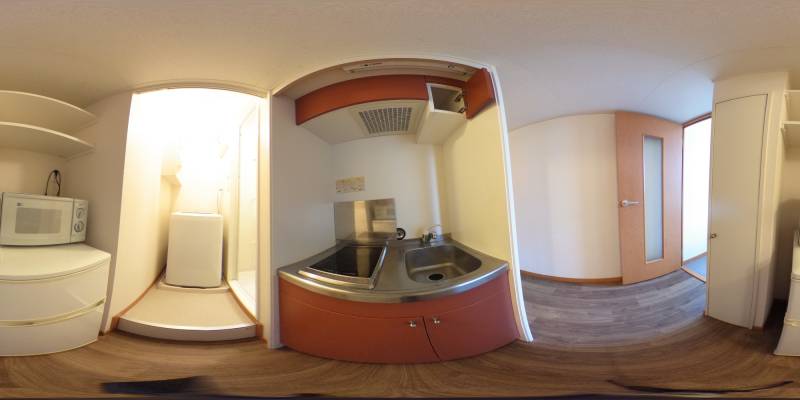 パノラマ画像キッチン