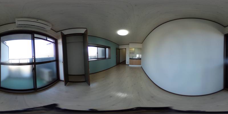 パノラマ画像洋室