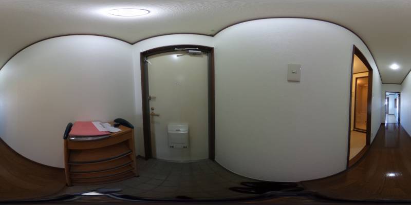 パノラマ画像玄関