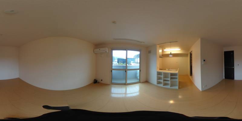 パノラマ画像リビング