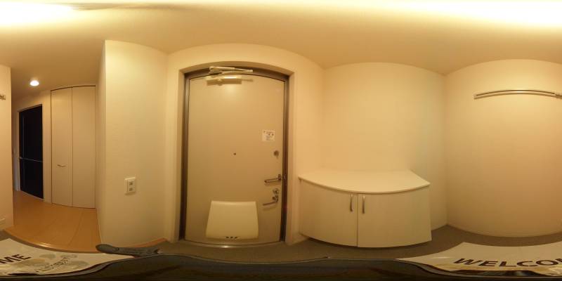 パノラマ画像玄関