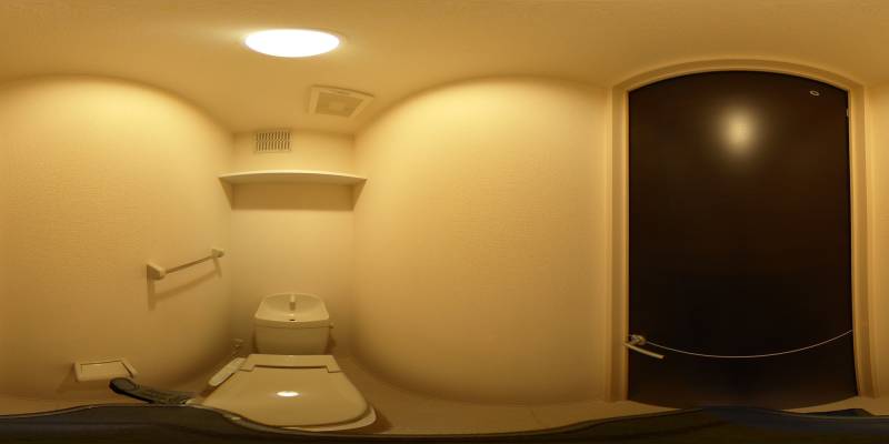 パノラマ画像トイレ