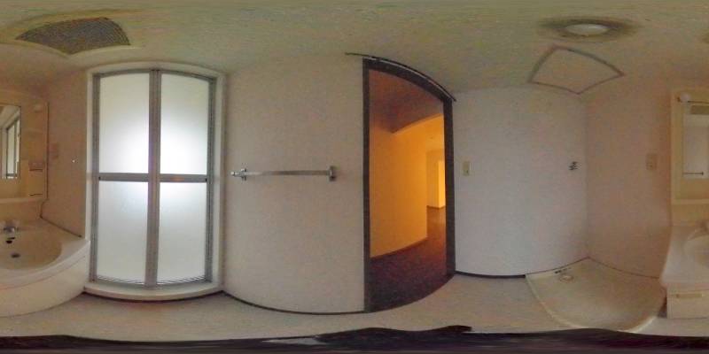 パノラマ画像洗面所