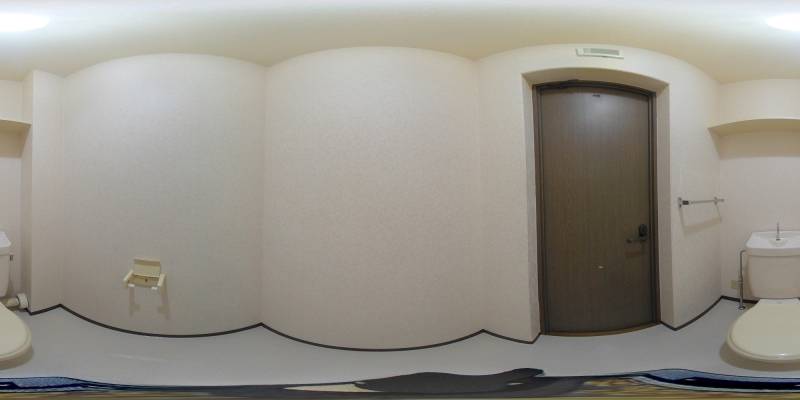 パノラマ画像トイレ