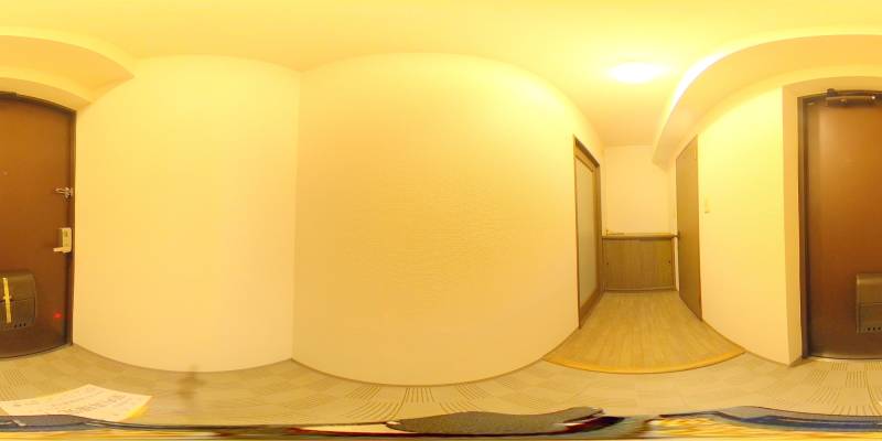 パノラマ画像玄関