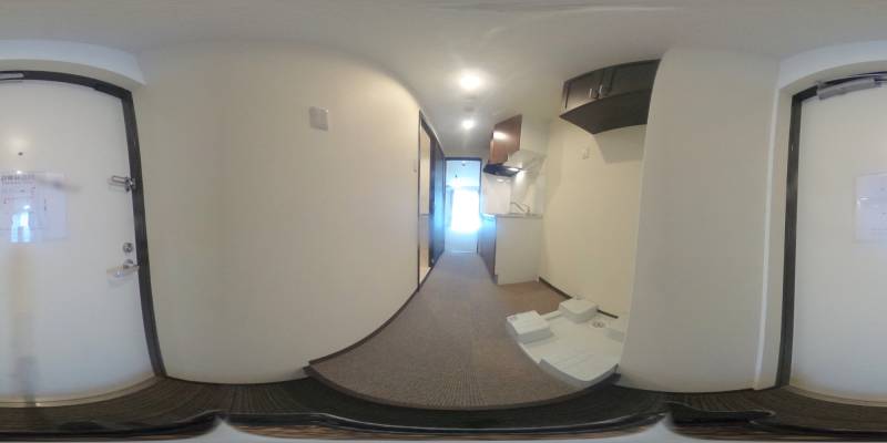 パノラマ画像玄関