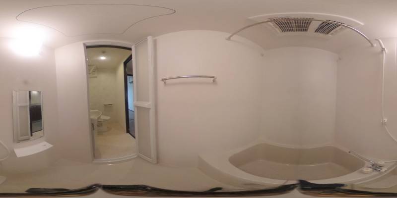 パノラマ画像バスルーム