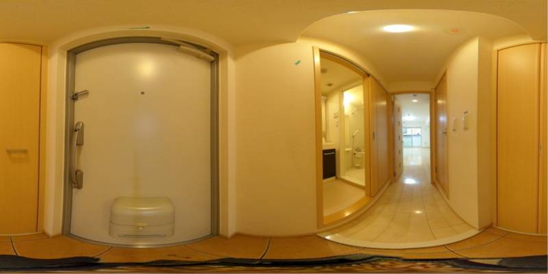 パノラマ画像玄関