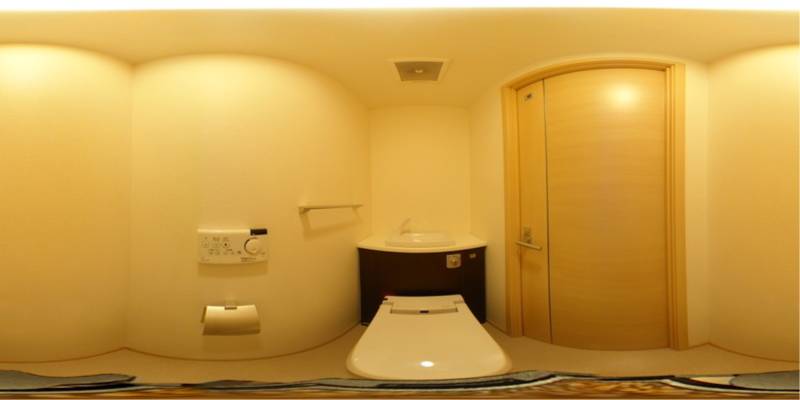 パノラマ画像トイレ