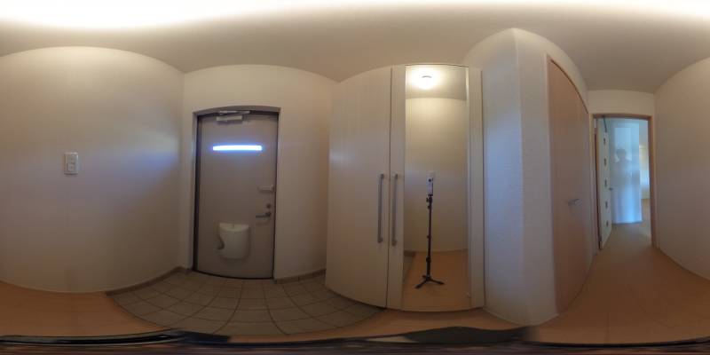 パノラマ画像玄関