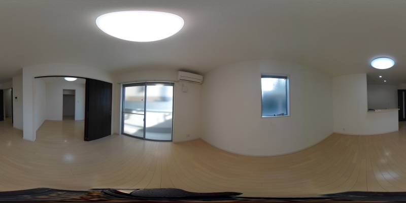 パノラマ画像リビング