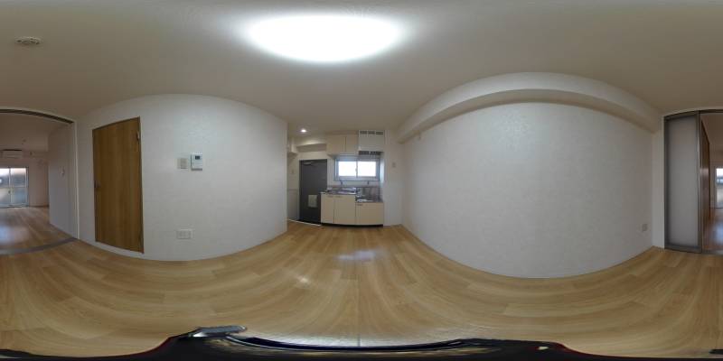 パノラマ画像リビング