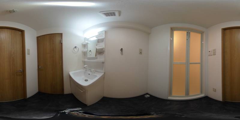 パノラマ画像洗面所