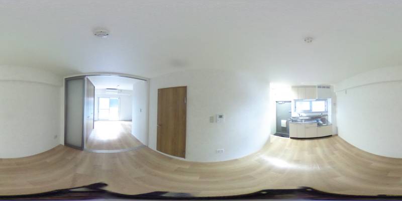 パノラマ画像リビング