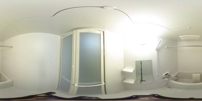 パノラマ画像バスルーム