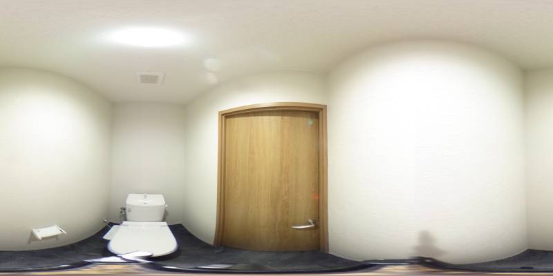 パノラマ画像トイレ