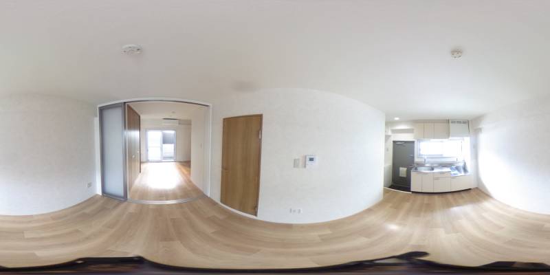 パノラマ画像リビング