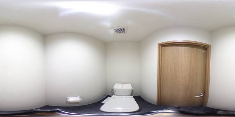 パノラマ画像トイレ