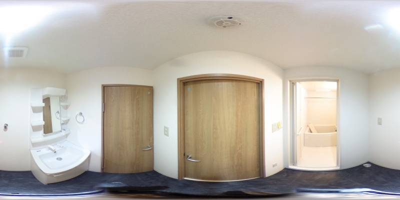 パノラマ画像洗面所