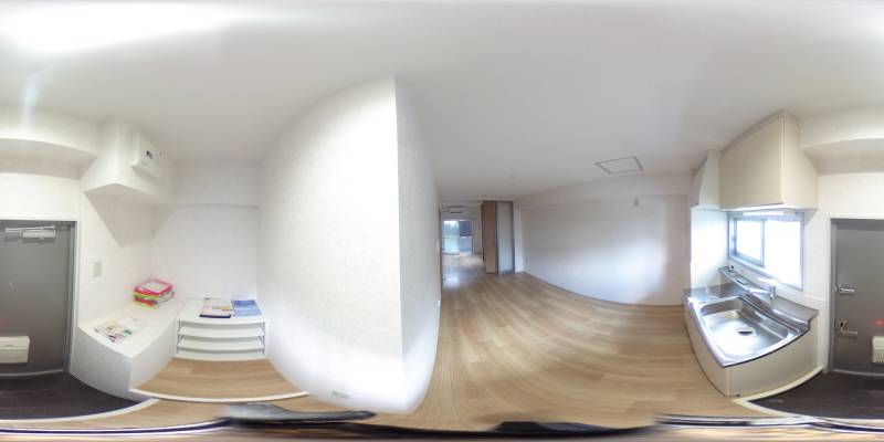 パノラマ画像玄関