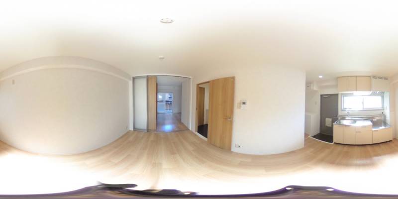 パノラマ画像リビング