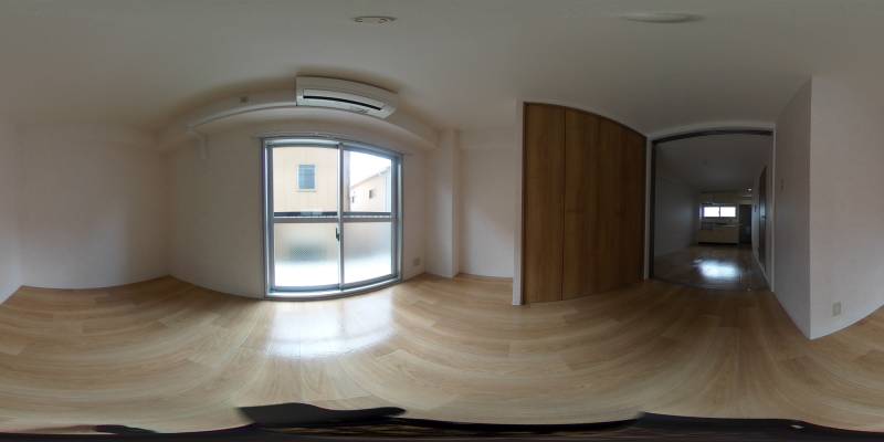 パノラマ画像洋室